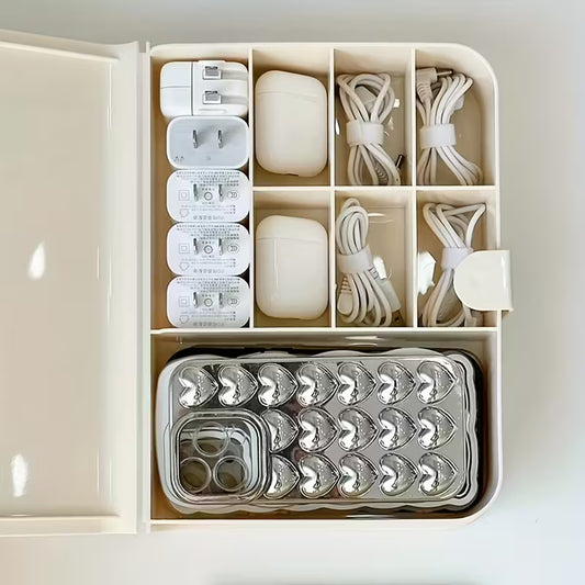 Organizer do Zarządzania Kab­lami – Pudełko na Ładowarki i Przewody